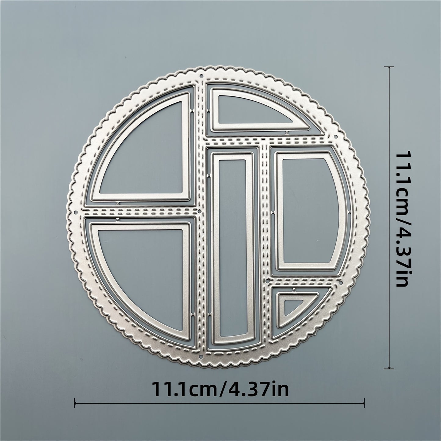 1pc Creative Hollowing Wave Border Background Metal Cutting Dies, Cut Dies for Card Making for Scrapbooking Paper Decoration Journal Card Greeting card Wedding Craft Decor Stencils DIY Scrapbooking Cards Decorative Embossing Paper Dies