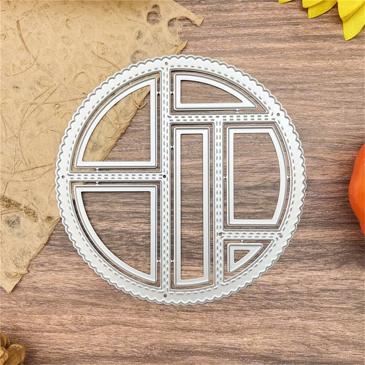 1pc Creative Hollowing Wave Border Background Metal Cutting Dies, Cut Dies for Card Making for Scrapbooking Paper Decoration Journal Card Greeting card Wedding Craft Decor Stencils DIY Scrapbooking Cards Decorative Embossing Paper Dies