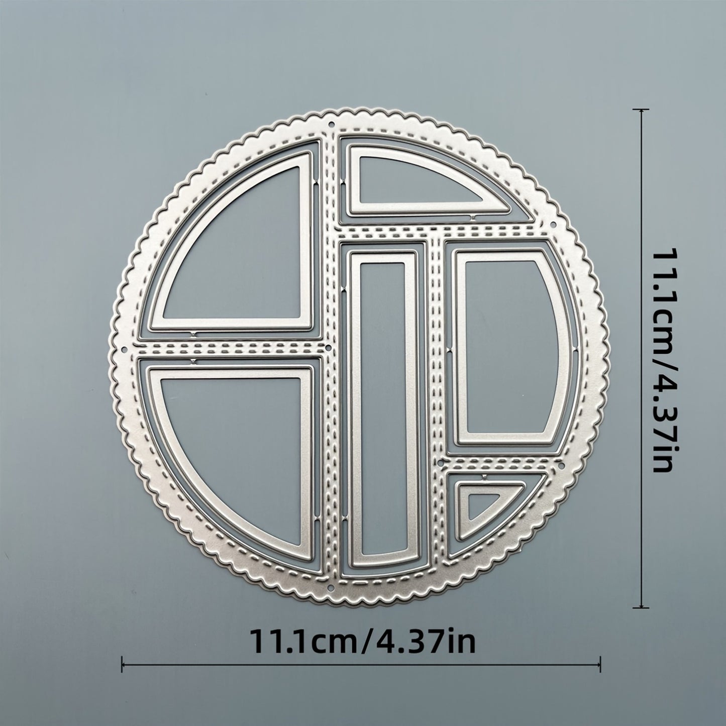 1pc Creative Hollowing Wave Border Background Metal Cutting Dies, Cut Dies for Card Making for Scrapbooking Paper Decoration Journal Card Greeting card Wedding Craft Decor Stencils DIY Scrapbooking Cards Decorative Embossing Paper Dies